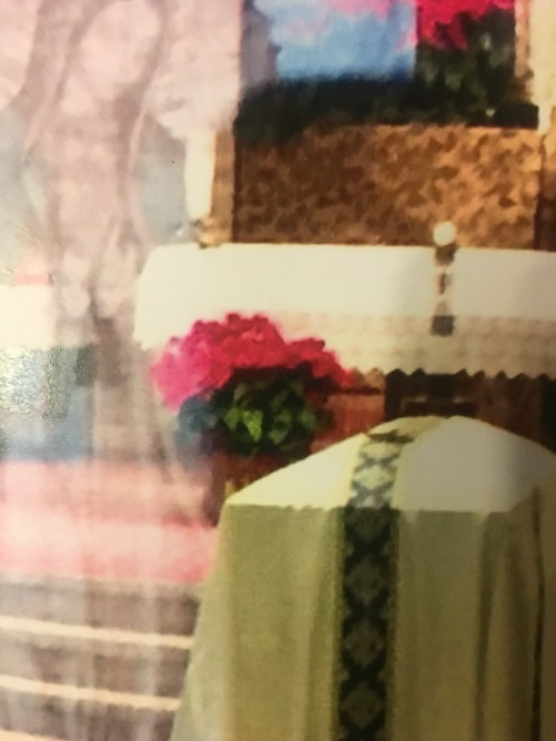 Our Lady of Guadalupe at daughter's funeral