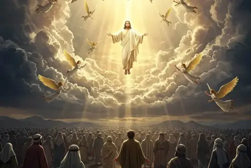 Jesus' Accension into Heaven